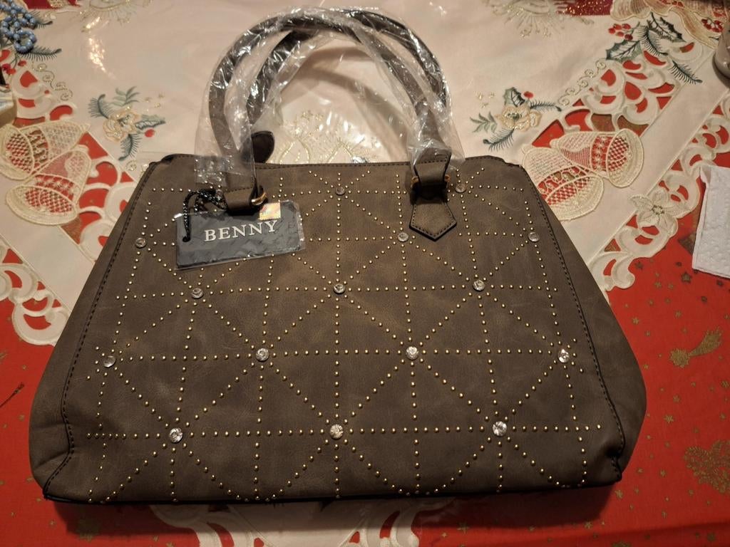 Dames Handtas. Merk Benny Boiling Point. Nieuw., Ophalen of Verzenden, Nieuw, Bruin, Handtas