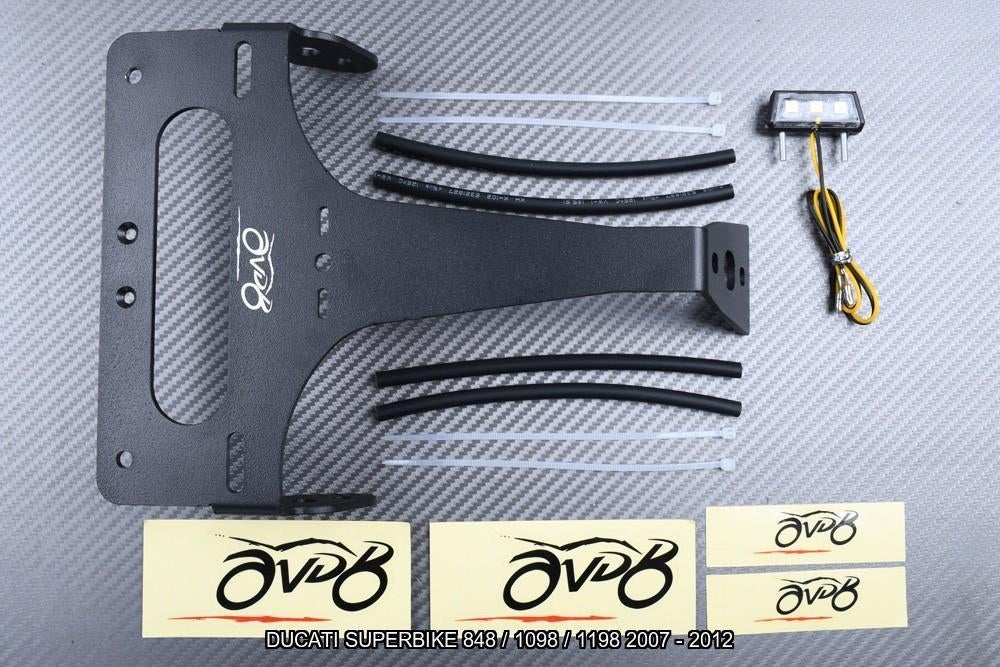 Kentekenplaathouder DUCATI SBK 848 / 1098 / 1198 2007 - 2012, Motoren, Ophalen of Verzenden, Nieuw