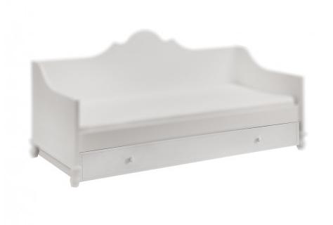 Klaudia 1-persoonsbed - Wit