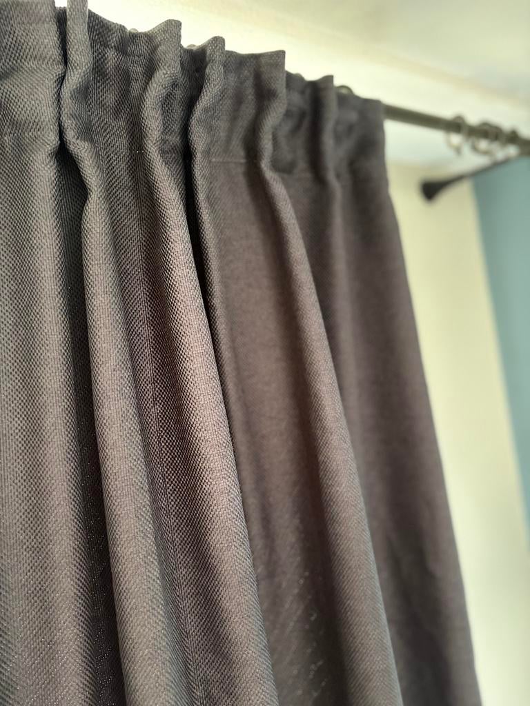 Overgordijnen, Ophalen, Zo goed als nieuw, 200 cm of meer