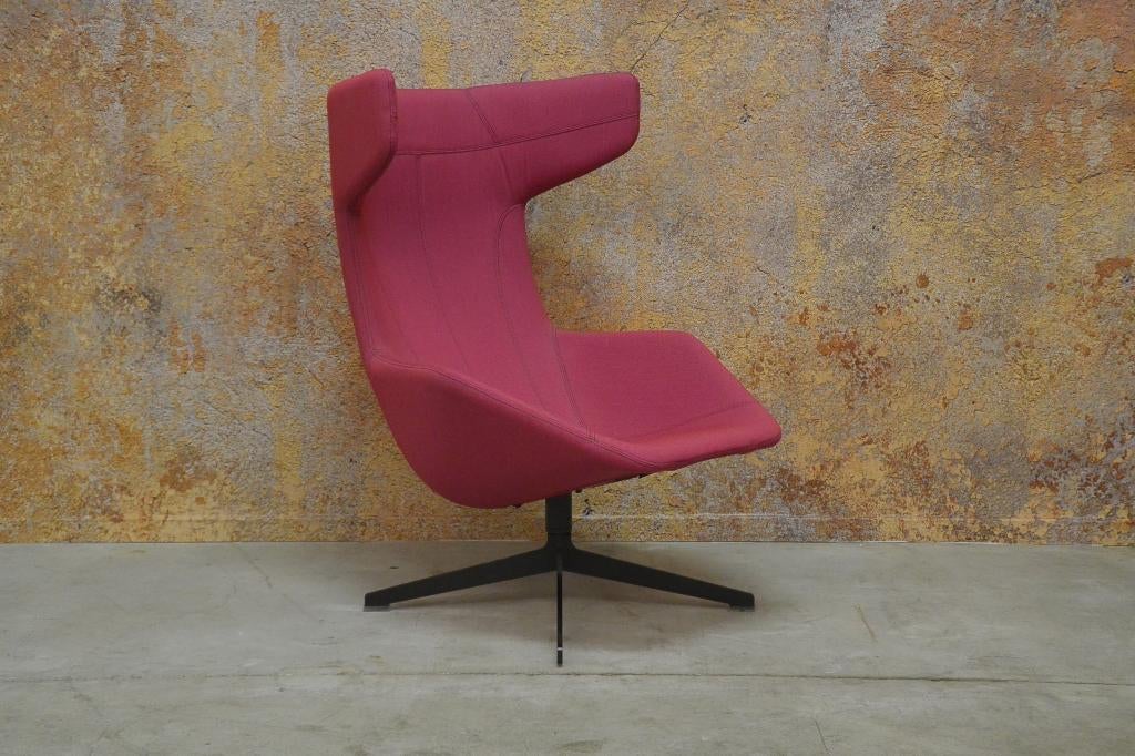 ZGANieuw Moroso Take a Line for a Walk design fauteuil, Moroso, 75 tot 100 cm, Ophalen of Verzenden, Zo goed als nieuw