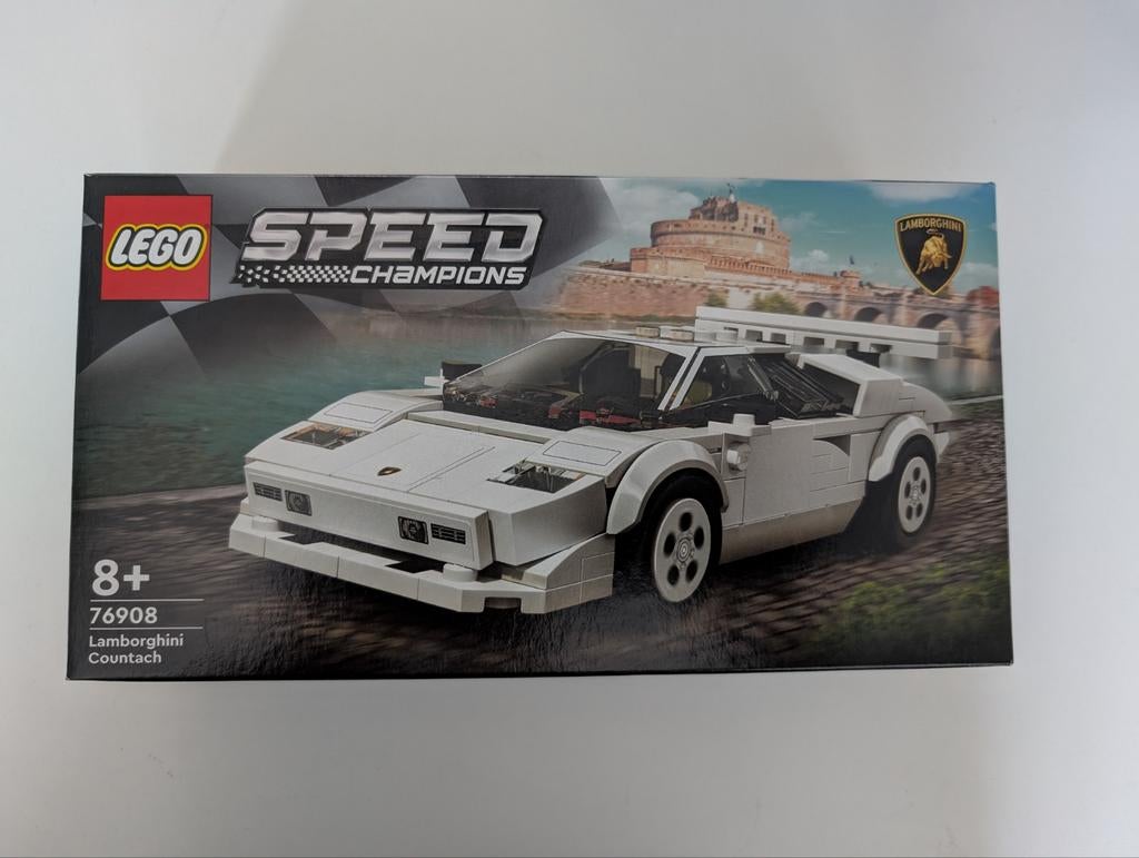 [Nieuw] LEGO 76908 Speed Champions Lamborghini Countach, Lego, Nieuw, Complete set, Ongeopend/sealed