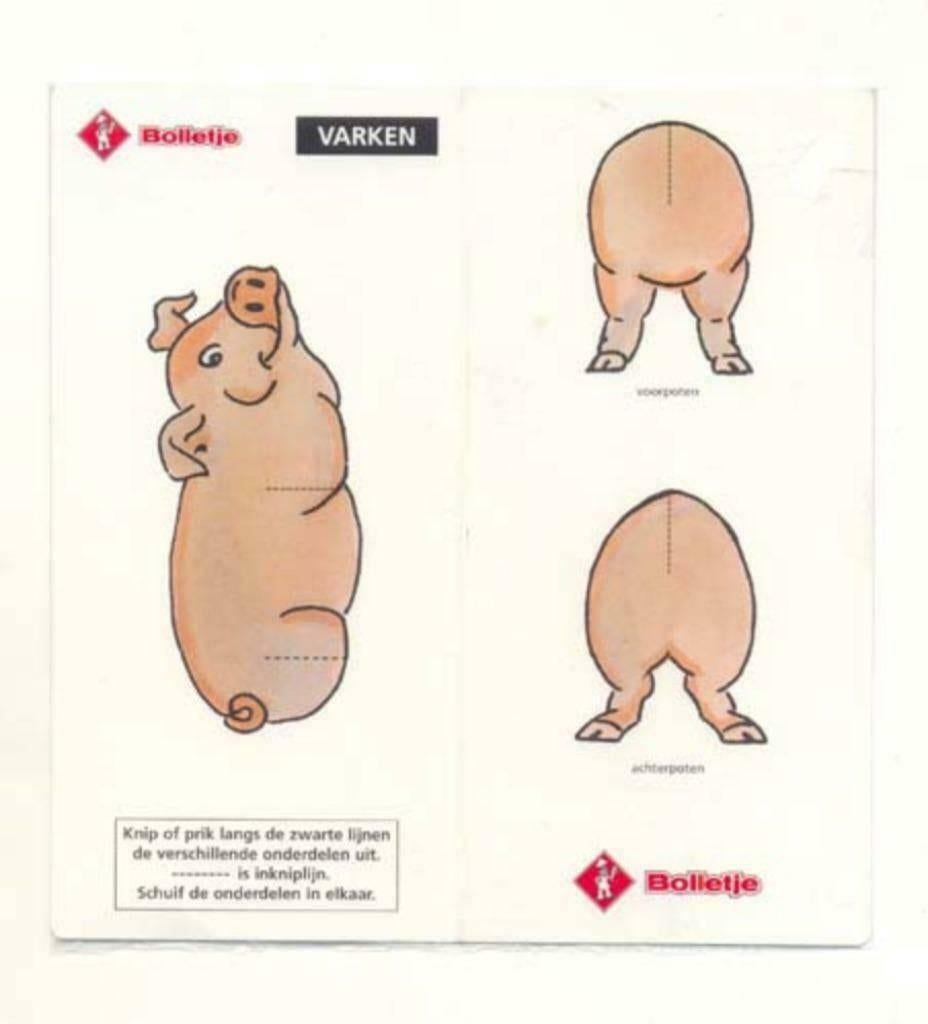 Bolletje Beschuit - Bouwplaatje, Ophalen of Verzenden, Overige typen