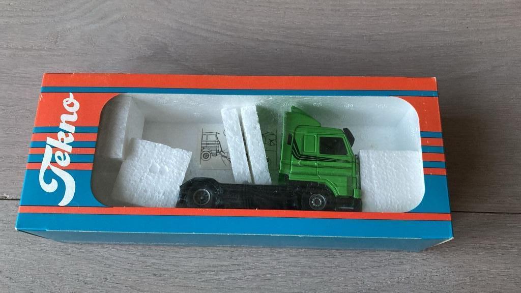 Tekno vrachtwagen nieuwstaat, Hobby en Vrije tijd, Modelauto's | 1:50, Verzenden, Nieuw, Bus of Vrachtwagen, Tekno