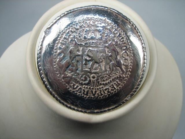 Antieke zilveren Broekstukken als broche ca.1905/1928, Antiek en Kunst, Verzenden, Zilver