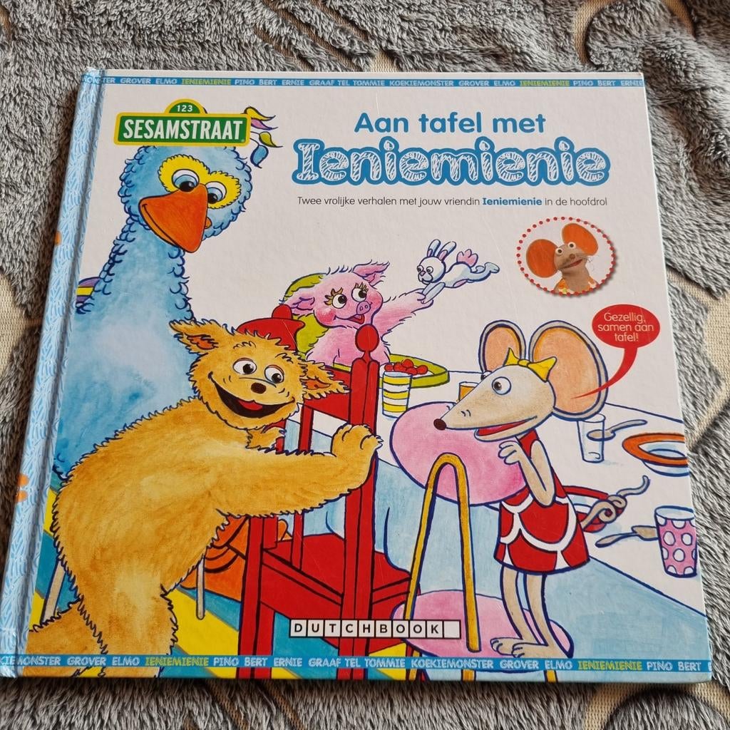 Sesamstraat: Aan tafel met Ieniemienie, Ophalen of Verzenden, Zo goed als nieuw, Sesamstraat