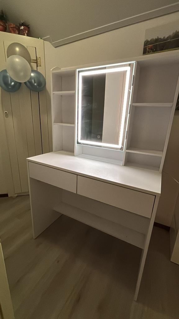 Kap/toilet tafel, Ophalen, Zo goed als nieuw, 50 tot 100 cm, Minder dan 100 cm