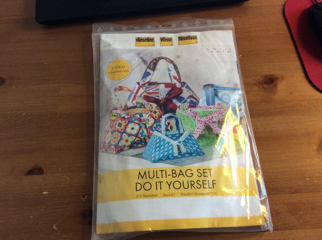 Vlieseline Multi-Bag set. Maak je eigen tas startset, Hobby en Vrije tijd, Ophalen of Verzenden, Nieuw, Knutselwerk
