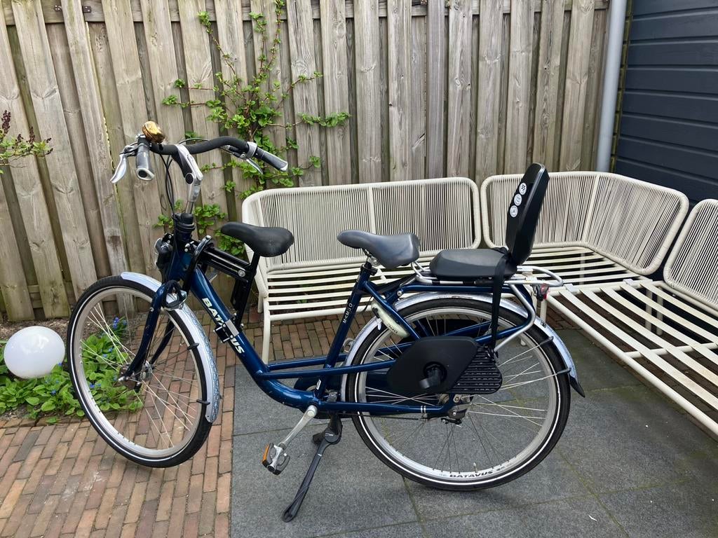 Batavus mambo deluxe moederfiets, Ophalen, 2 zitjes, Gebruikt, Batavus