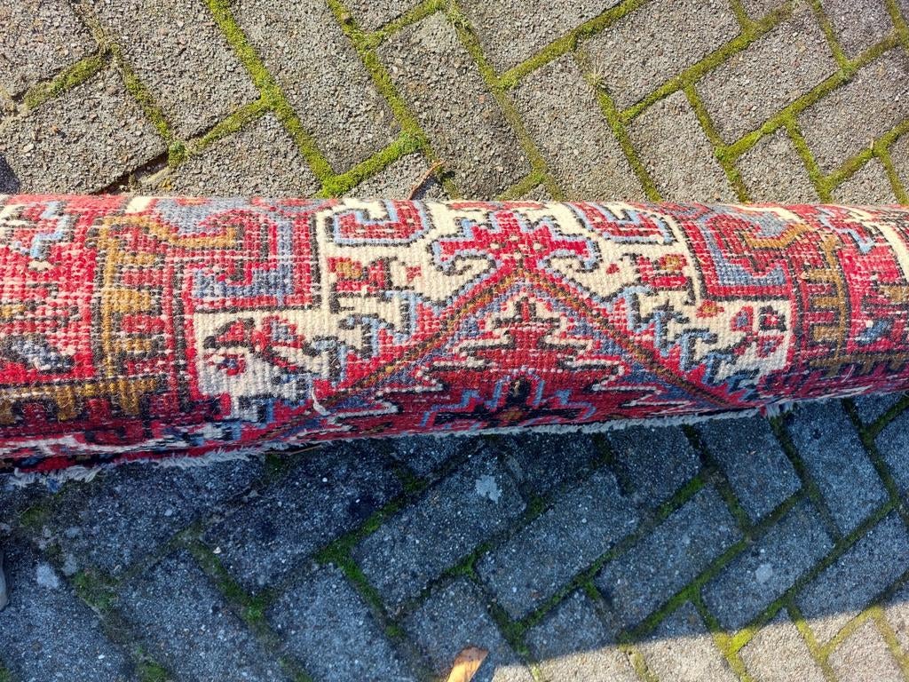 oud perzisch tapijt, Ophalen