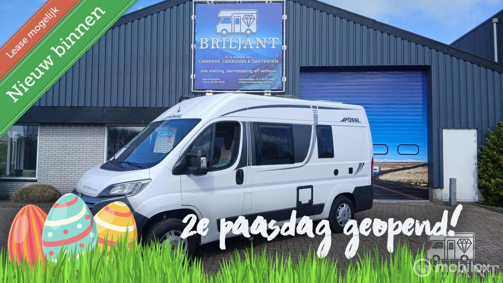 Possl citroën.. 2017 buscamper dwarsbed, Ringverwarming, Bedrijf, Tot en met 3, Luifel