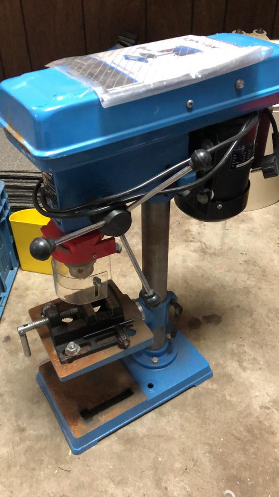 Topcraft boormachine, Doe-het-zelf en Verbouw, Gereedschap | Boormachines, Boormachine, Gebruikt, Variabele snelheid, Ophalen of Verzenden