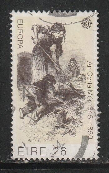 Verenigd Europa 1982 - Ierland - Paasvuur - Hongersnood, Ophalen of Verzenden, Gestempeld, Overige thema's