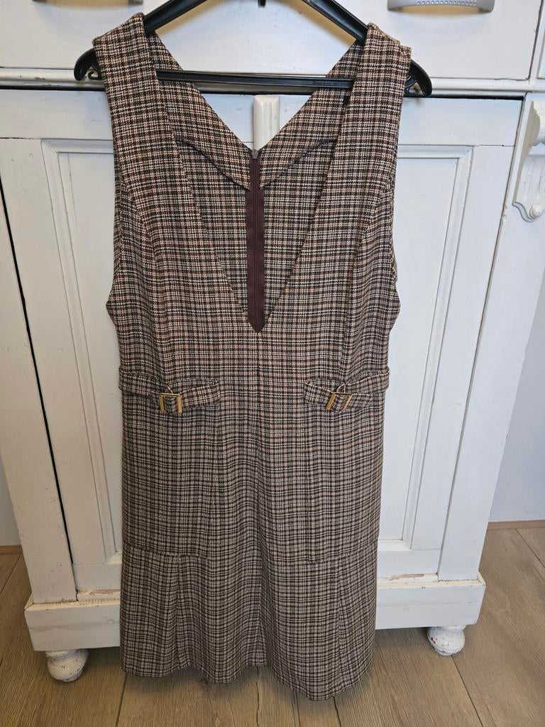 Caroline Biss overgooier ruit 38/40, Kleding | Dames, Jumpsuits, Ophalen of Verzenden, Zo goed als nieuw, Maat 38/40 (M)