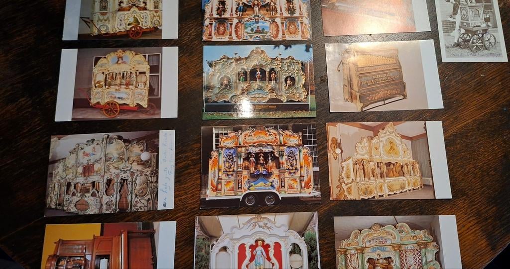 Ansichtkaarten van draaiorgels, Ophalen of Verzenden, Gebruikt