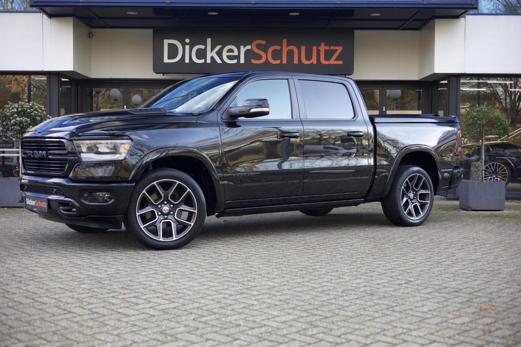 Dodge Ram 1500 5.7 V8 4x4 Crew Cab Laramie Luchtvering | Pan, Auto's, Automaat, Stoelverwarming, Gebruikt, 5654 cc