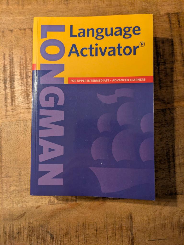 Longman language activator, Gelezen, Overige uitgevers, Ophalen of Verzenden, Engels