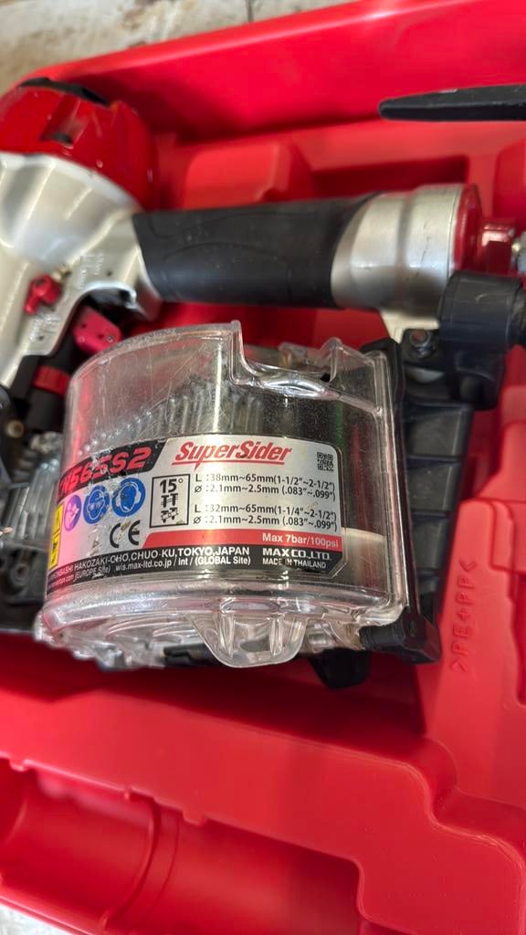 Max coilnagel tacker, Doe-het-zelf en Verbouw, Ophalen, Gebruikt, Overige typen