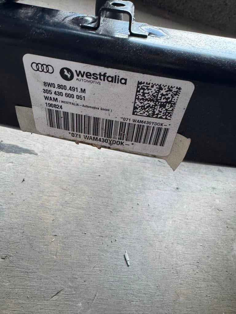 Inklapbare trekhaak Audi A4 B9 (Westfalia), Ophalen of Verzenden, Gebruikt