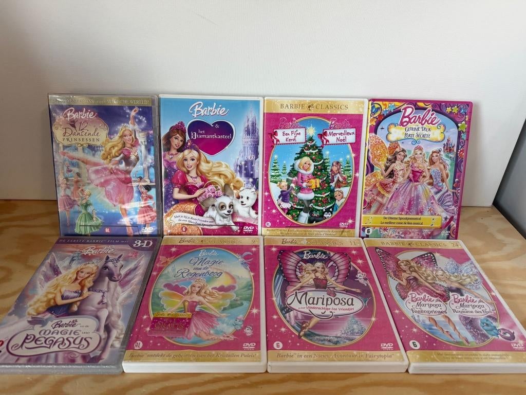 Barbie Collectie DVDS/ ACTIE 5=4, Alle leeftijden, Ophalen of Verzenden, Zo goed als nieuw