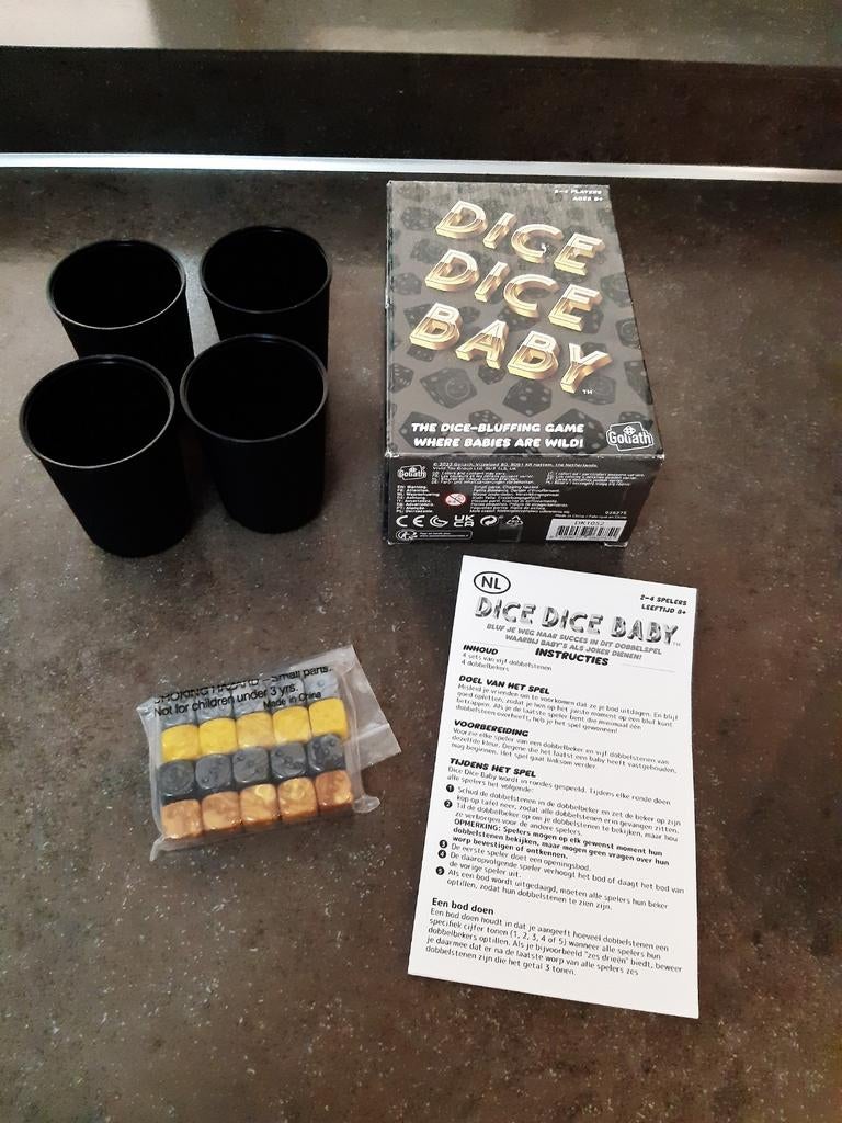 Dice dice baby nieuw, Hobby en Vrije tijd, Gezelschapsspellen | Overige, Ophalen of Verzenden, Nieuw