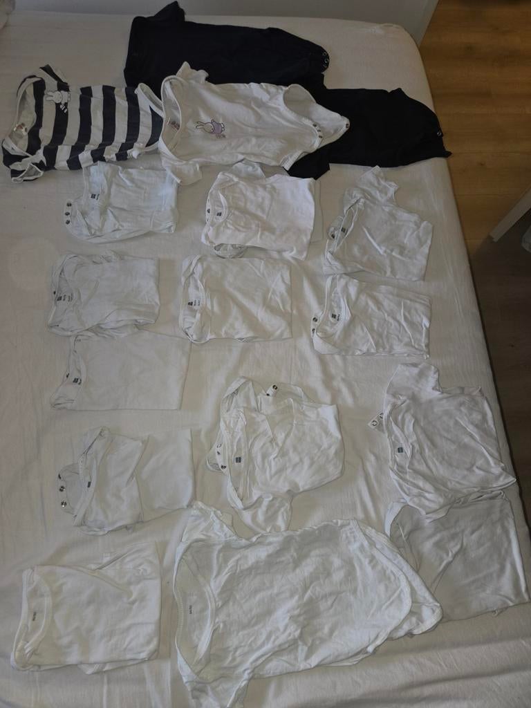 Rompers pakket maat 86-92 korte mouw (18 stuks), Ophalen