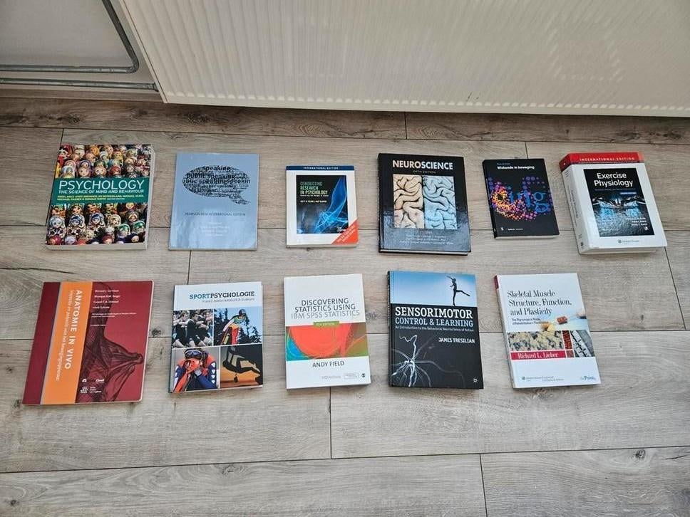 Studieboeken Psychologie en Bewegingswetenschappen, Ophalen of Verzenden, Beta, Gelezen, WO