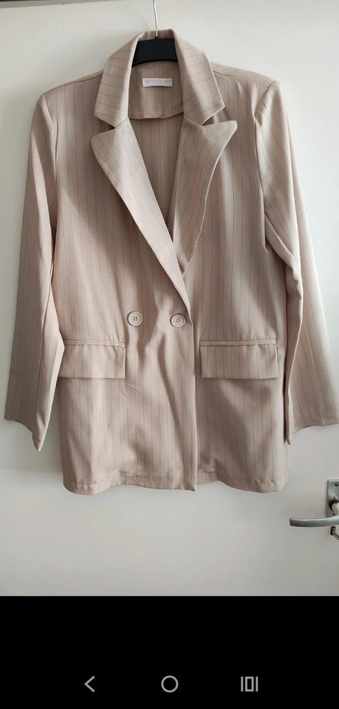 Nieuwe blazer, Kleding | Dames, Ophalen of Verzenden, Nieuw, Beige