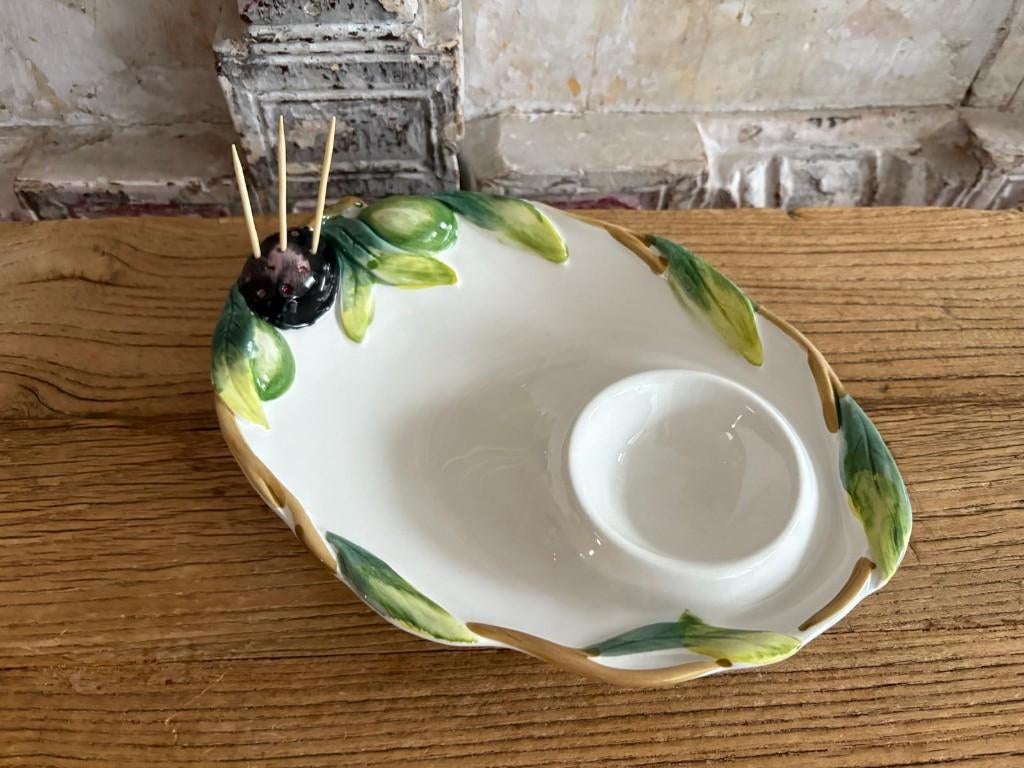 Bassano made in Italy olijf-schaaltje, Antiek en Kunst, Ophalen of Verzenden