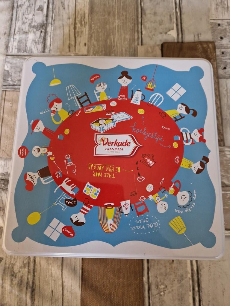 Verkade koek-/theeblik, nieuw, Ophalen of Verzenden, Nieuw