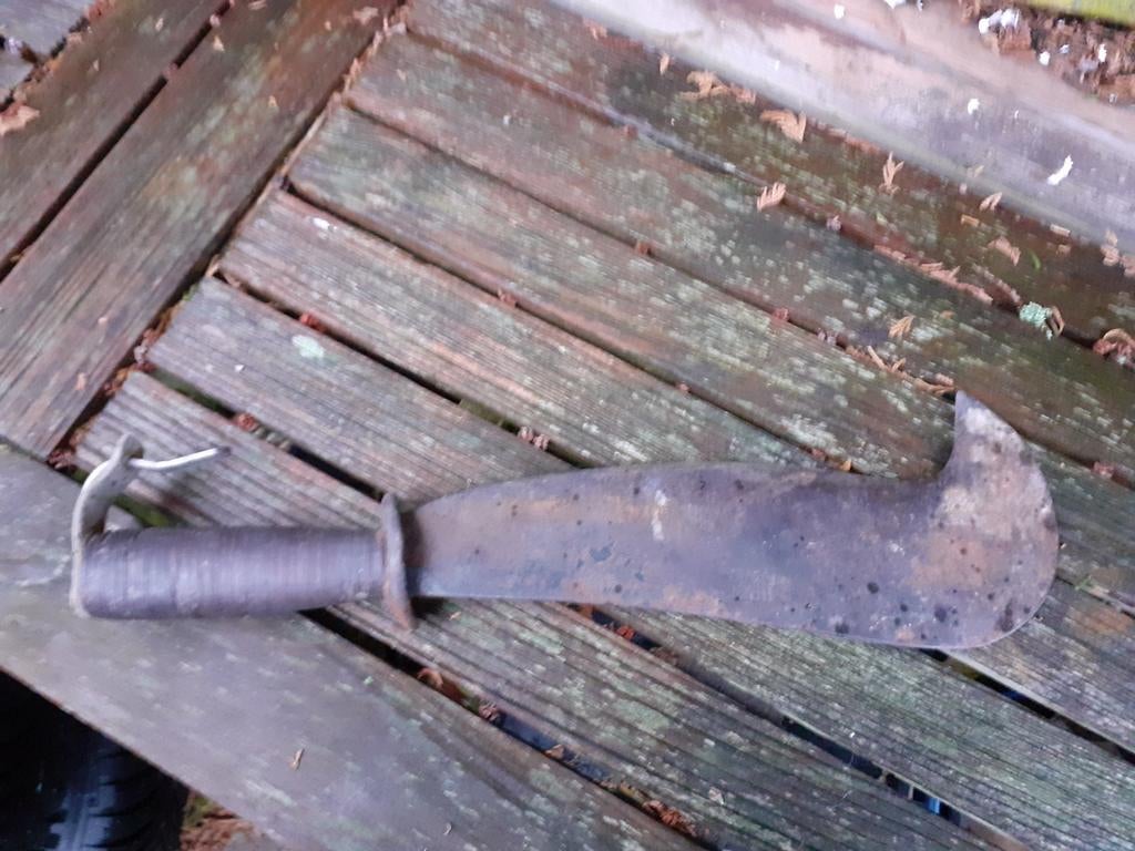 Antieke Klewang / Houwwapen Indonesië, Verzamelen, Ophalen of Verzenden, Overige soorten, Nederland