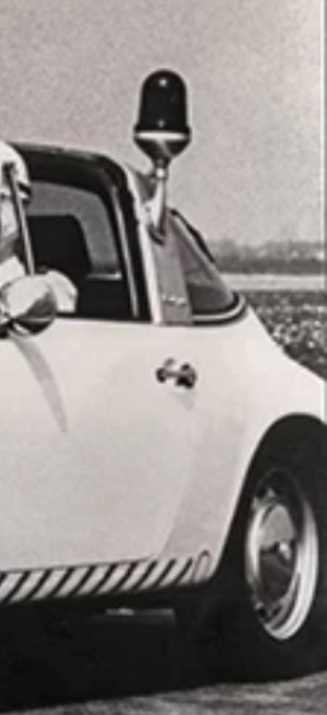 Zwaailamp steun voor een historische Rijkspolitie Porsche, Ophalen of Verzenden