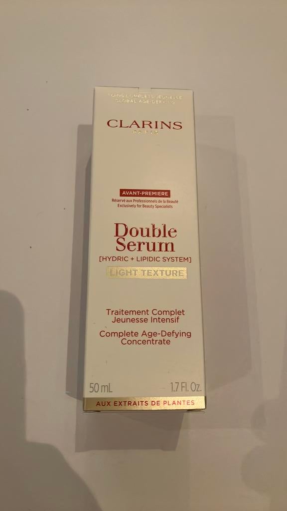 CLARINS double serum - 50ml, Verzenden, Nieuw, Gehele gezicht