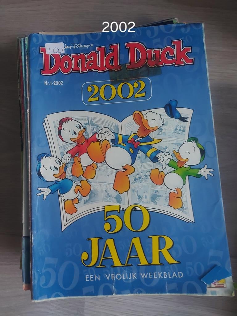 35x Donald duck weekbladen uitjaargang 2002, Ophalen of Verzenden, Zo goed als nieuw