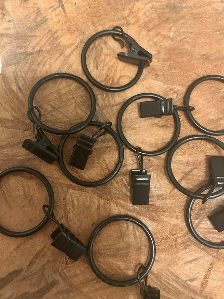 Ophanghaakjes met clip -, Ophalen, Zo goed als nieuw