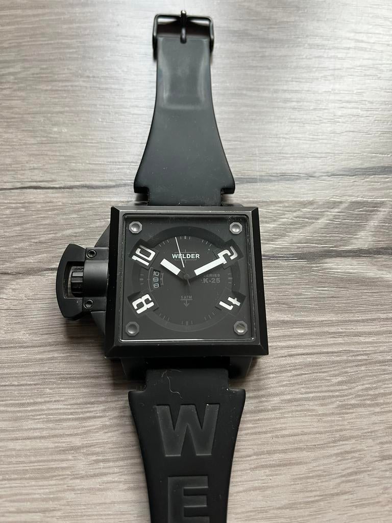 Welder (by U-boat) K25 series horloge, Ophalen of Verzenden, Gebruikt, Polshorloge, Overige merken