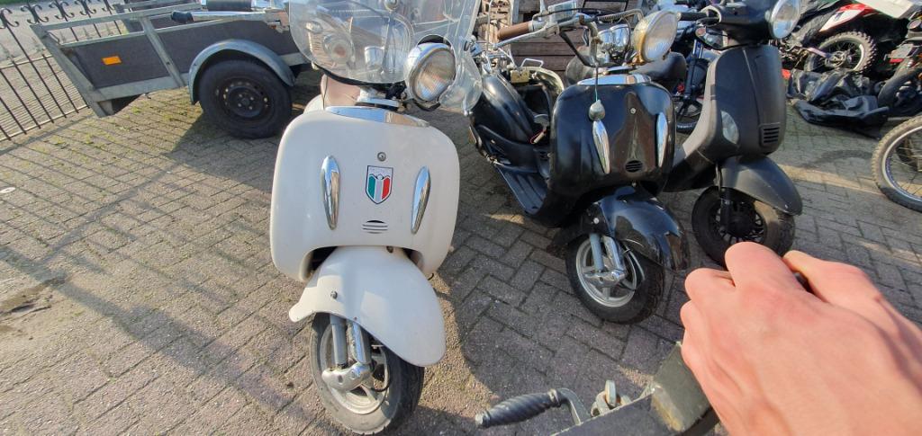 Onderdelen La Souris Grande Retro GY6 blok Turbho Riva AGM, Retro, Gebruikt, Kymco, Scooters