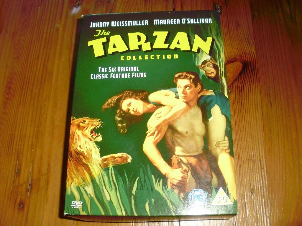 The Tarzan Collection / DVD / Johnny Weismuller / Box, Alle leeftijden, Ophalen of Verzenden, Gebruikt, Actie en Avontuur