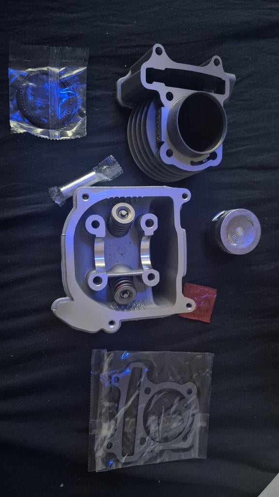 90cc Gy6 cilinder 4T, Fietsen en Brommers, Ophalen of Verzenden, Nieuw, Cilinder, Overige merken