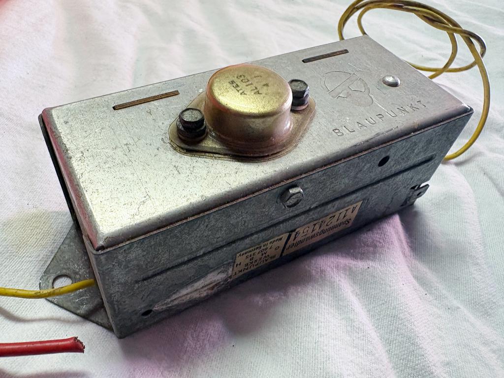 oldtimer Blaupunkt 6V - 12V spanning omvormer, Auto diversen, Autoradio's, Ophalen of Verzenden, Gebruikt