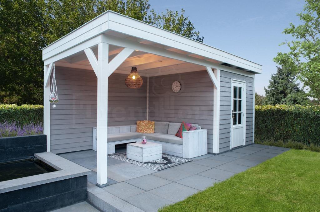 Hoge korting + OFFERTE & 3D ONTWERP JOUW BUITENVERBLIJF, Tuin en Terras, Tuinhuizen, Ophalen of Verzenden, Nieuw, Hout, 3 ramen of meer