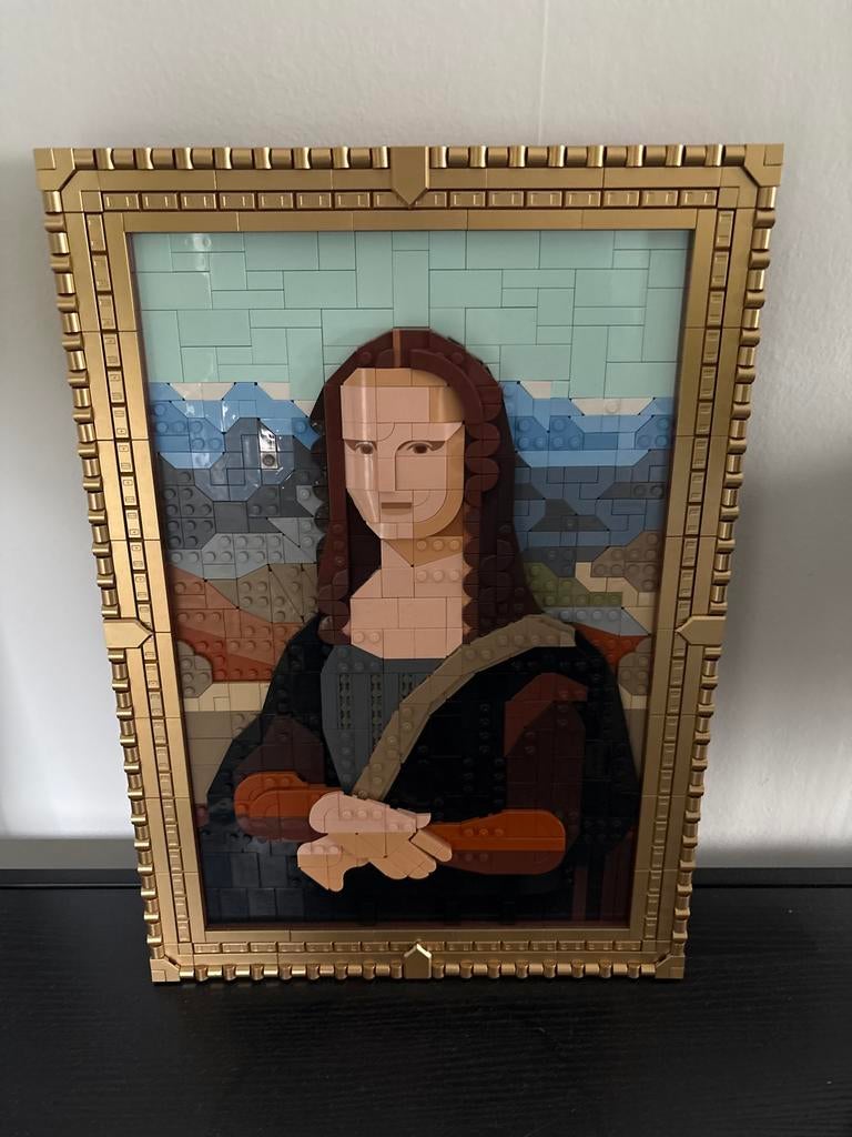 Lego Art Mona Lisa 31213 - Complete Set, Ophalen, Zo goed als nieuw, Complete set, Lego