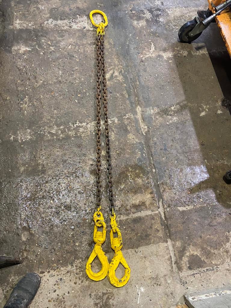 2 sprong hijsketting 3 ton, Ophalen, Zo goed als nieuw