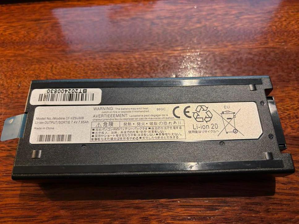 CF-VZSU30B Laptop Accu, Ophalen of Verzenden, Nieuw