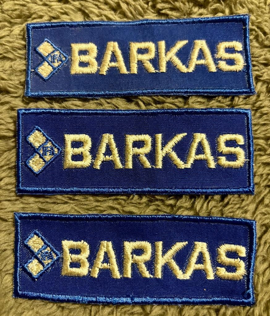 Barkas patches, NIEUW !!, Ophalen of Verzenden