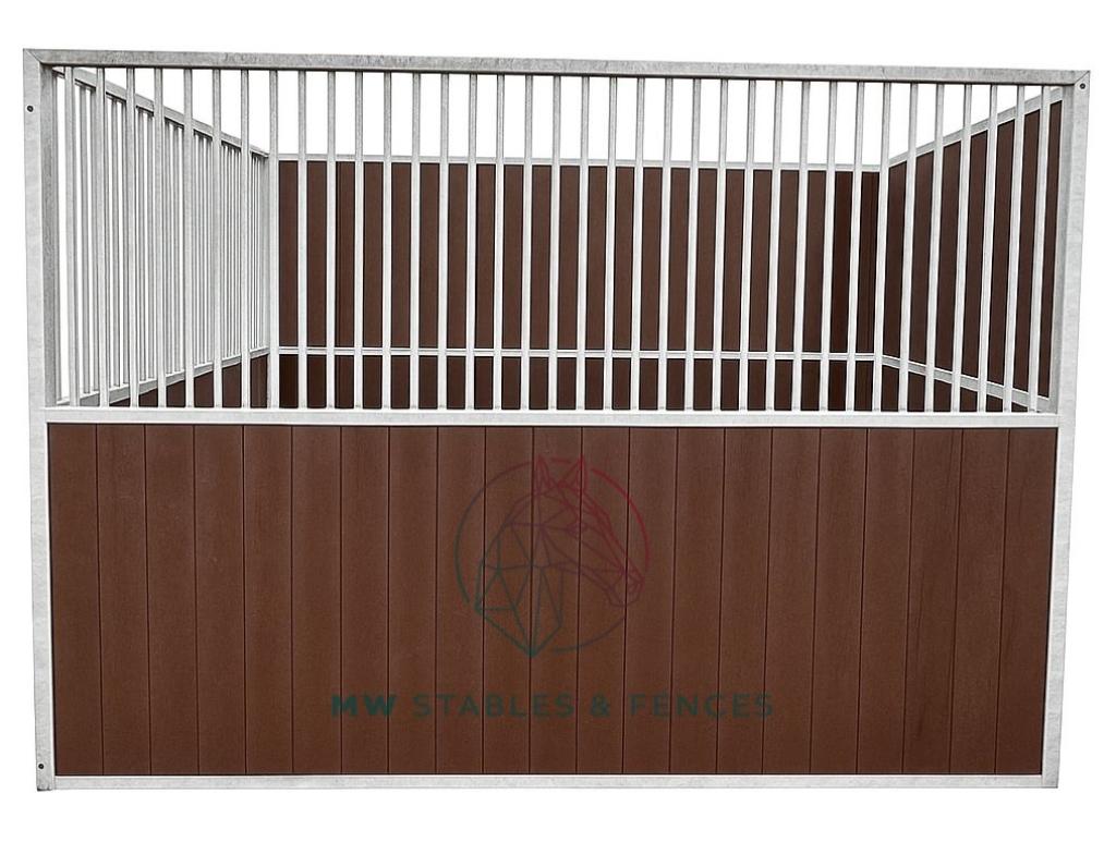 Paardenbox tussenwanden half tralies en vol planken nieuw, Stalling, 4 paarden of pony's of meer