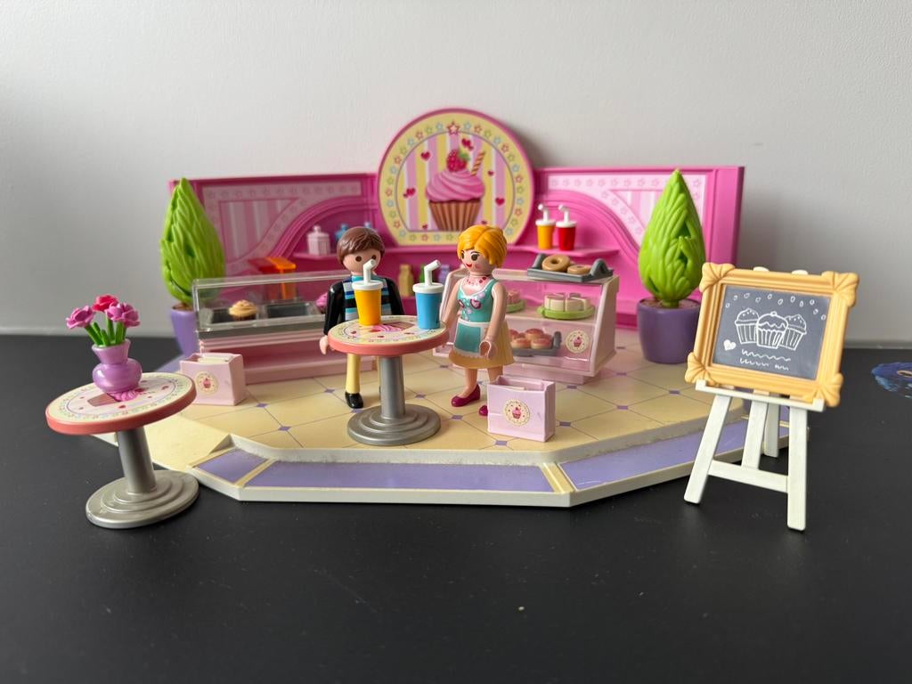 Playmobil taartenwinkel (9080), Ophalen of Verzenden, Gebruikt