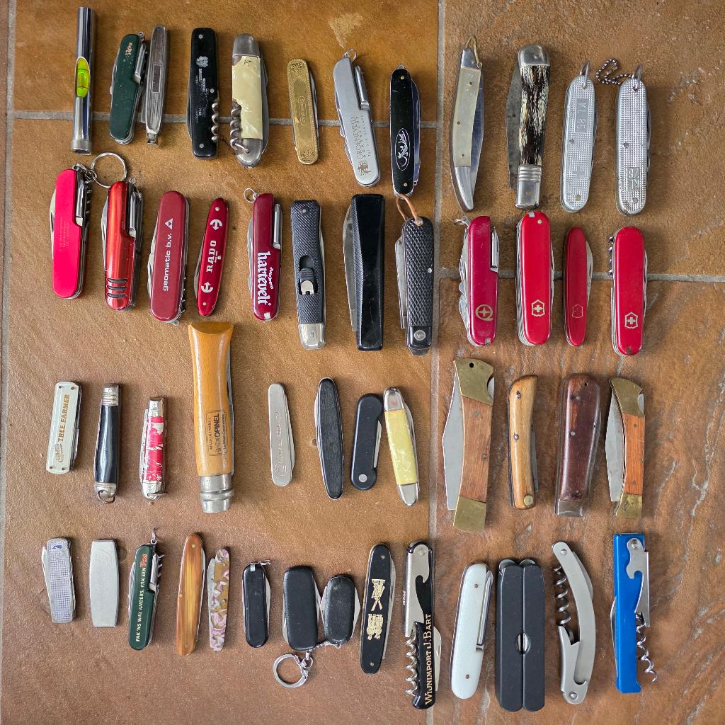 Heel veel Zakmessen Messen als partij of per stuk, Ophalen of Verzenden