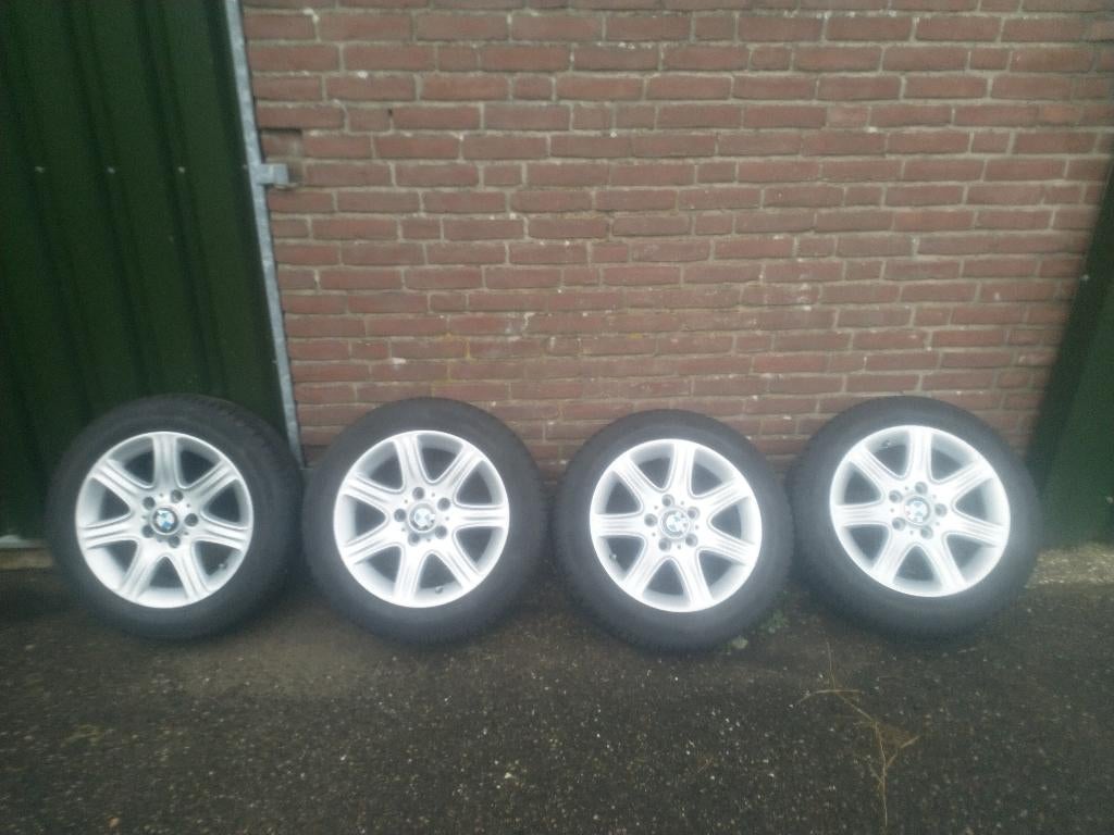 Originele winterset BMW 1 serie F20/F21 style 377, Auto-onderdelen, Banden en Velgen, Ophalen, Gebruikt, 16 inch, Banden en Velgen
