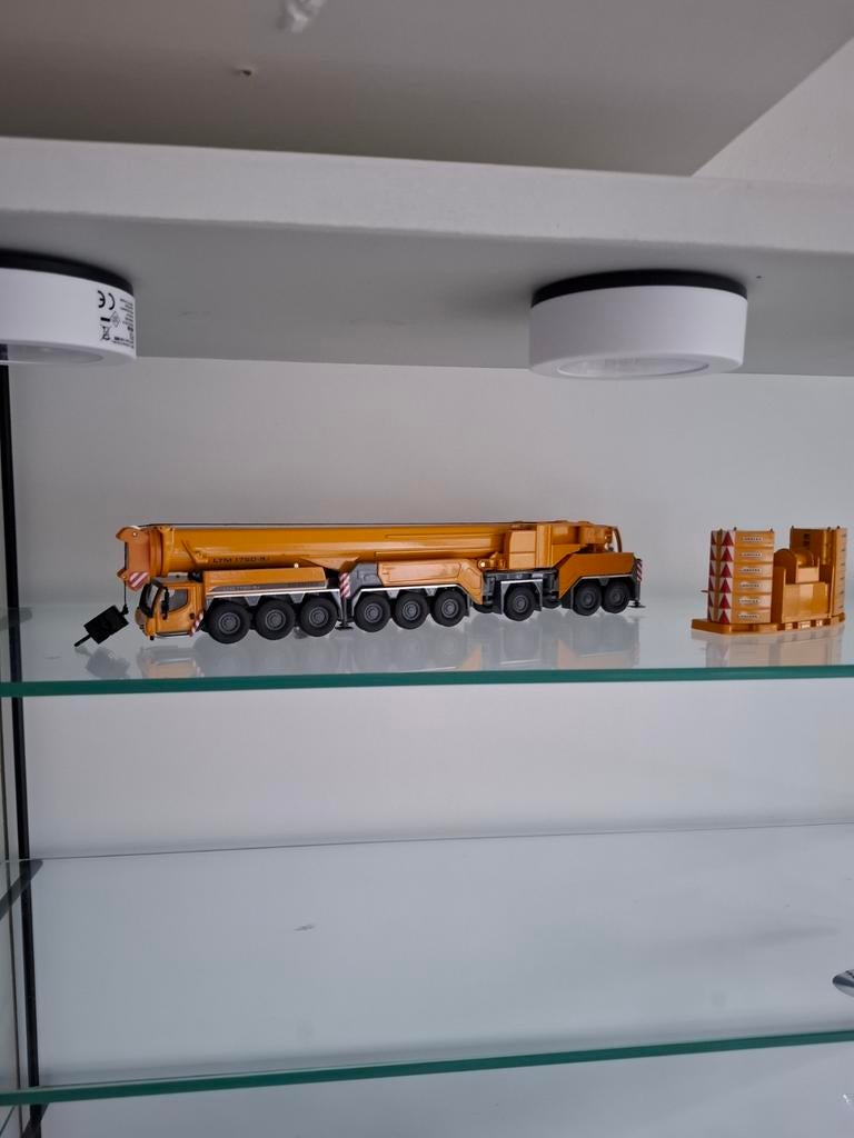 Liebherr ltm1750 1, Hobby en Vrije tijd, Modelauto's | 1:87, Ophalen of Verzenden, Zo goed als nieuw, Hijskraan, Tractor of Landbouw